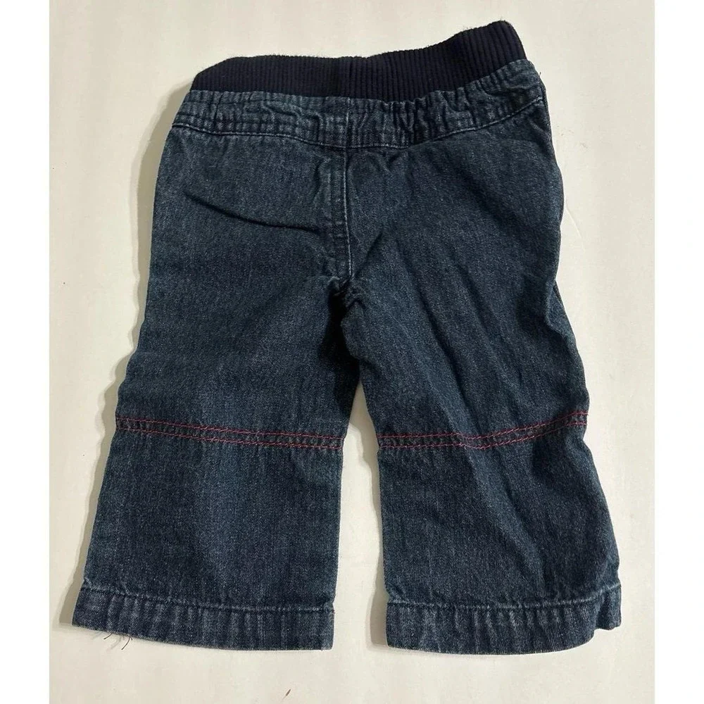 Disney Mickey Mouse Denim Jeans (Sz. 12M)